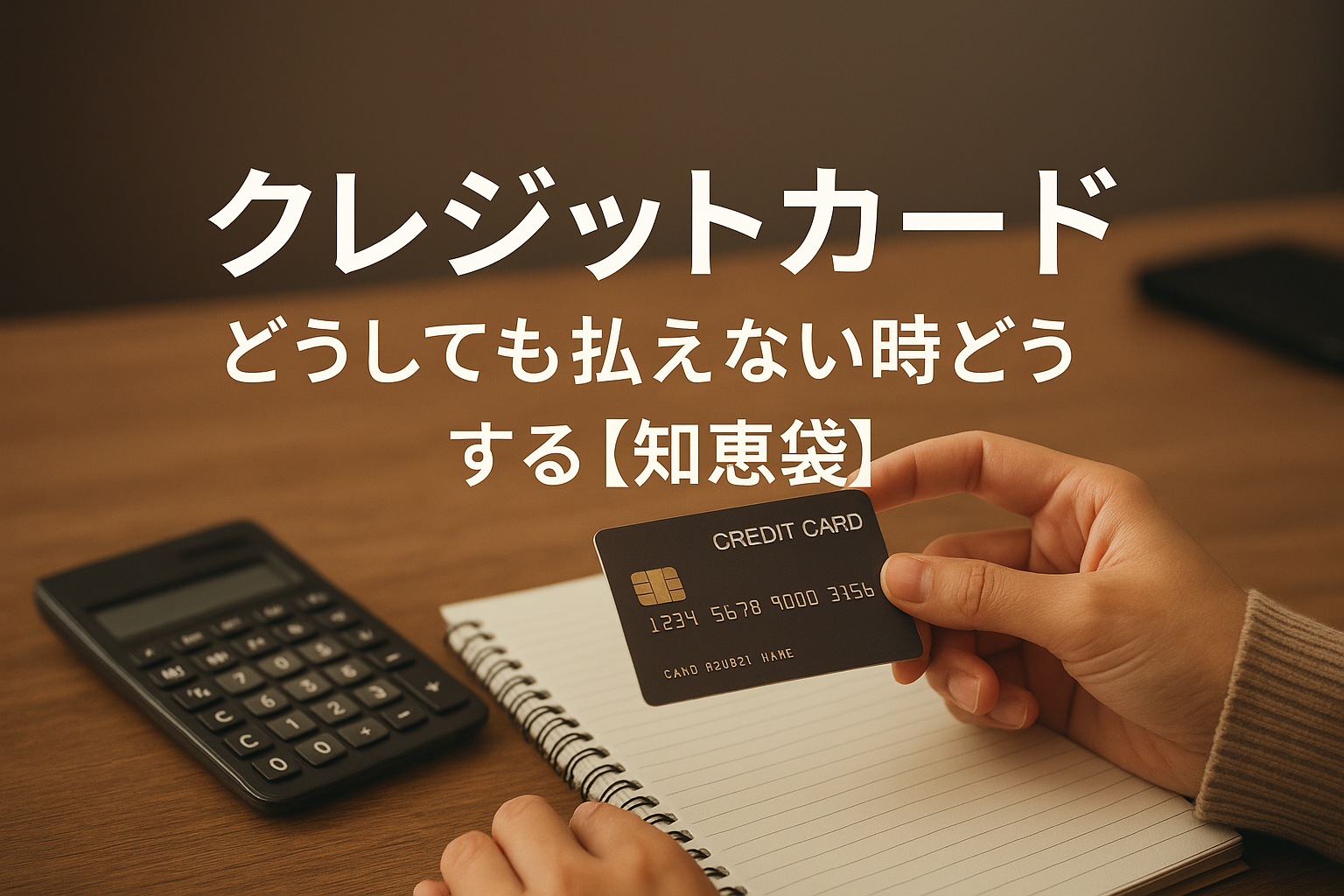 クレジットカードどうしても払えない時どうする?【知恵袋】