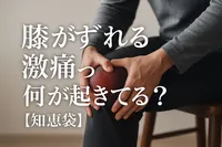 膝がずれる激痛って何が起きてる？【知恵袋】