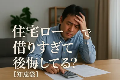 住宅ローンで借りすぎて後悔してる？【知恵袋】
