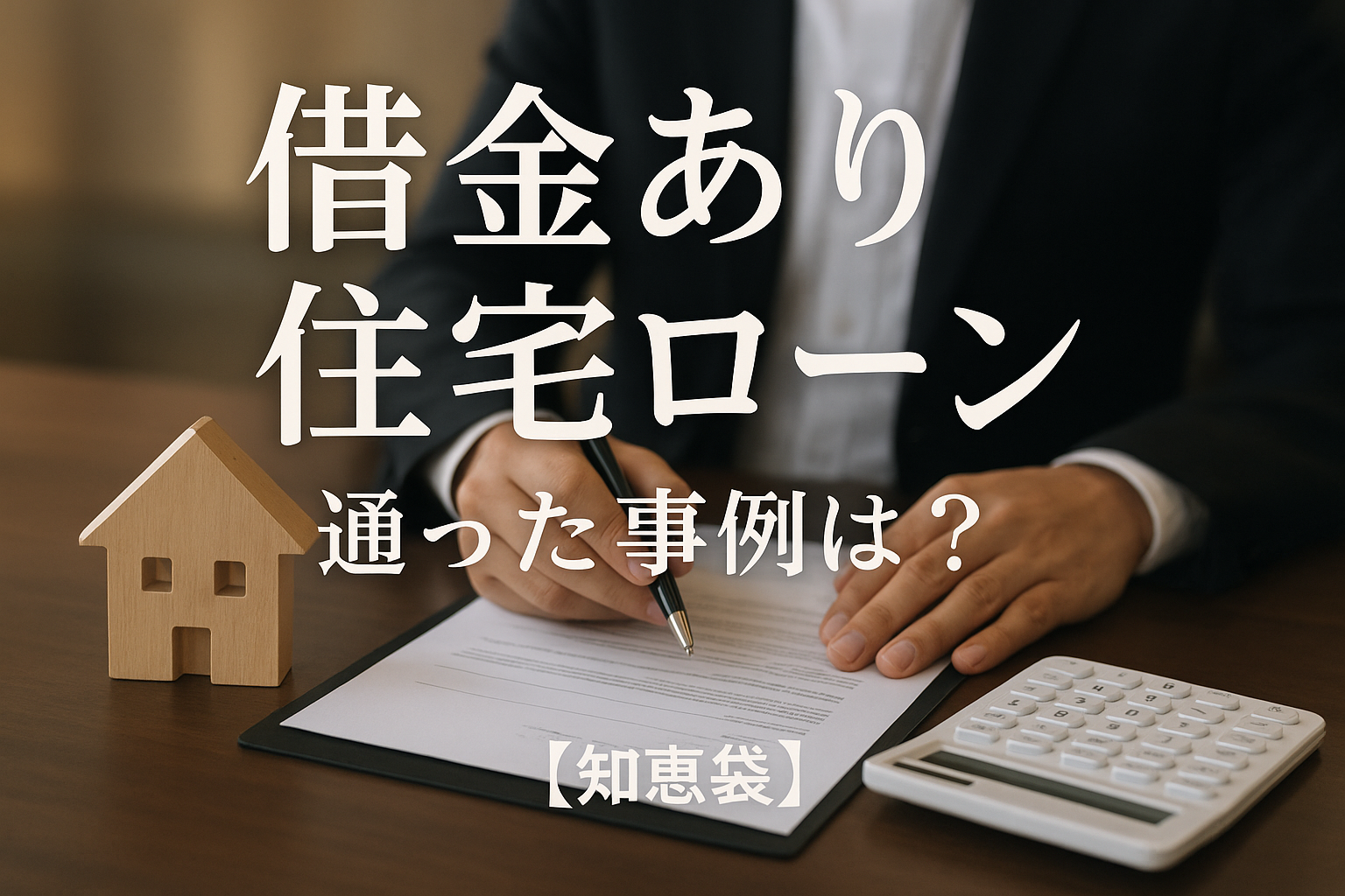 借金あり住宅ローン通った事例は？【知恵袋】