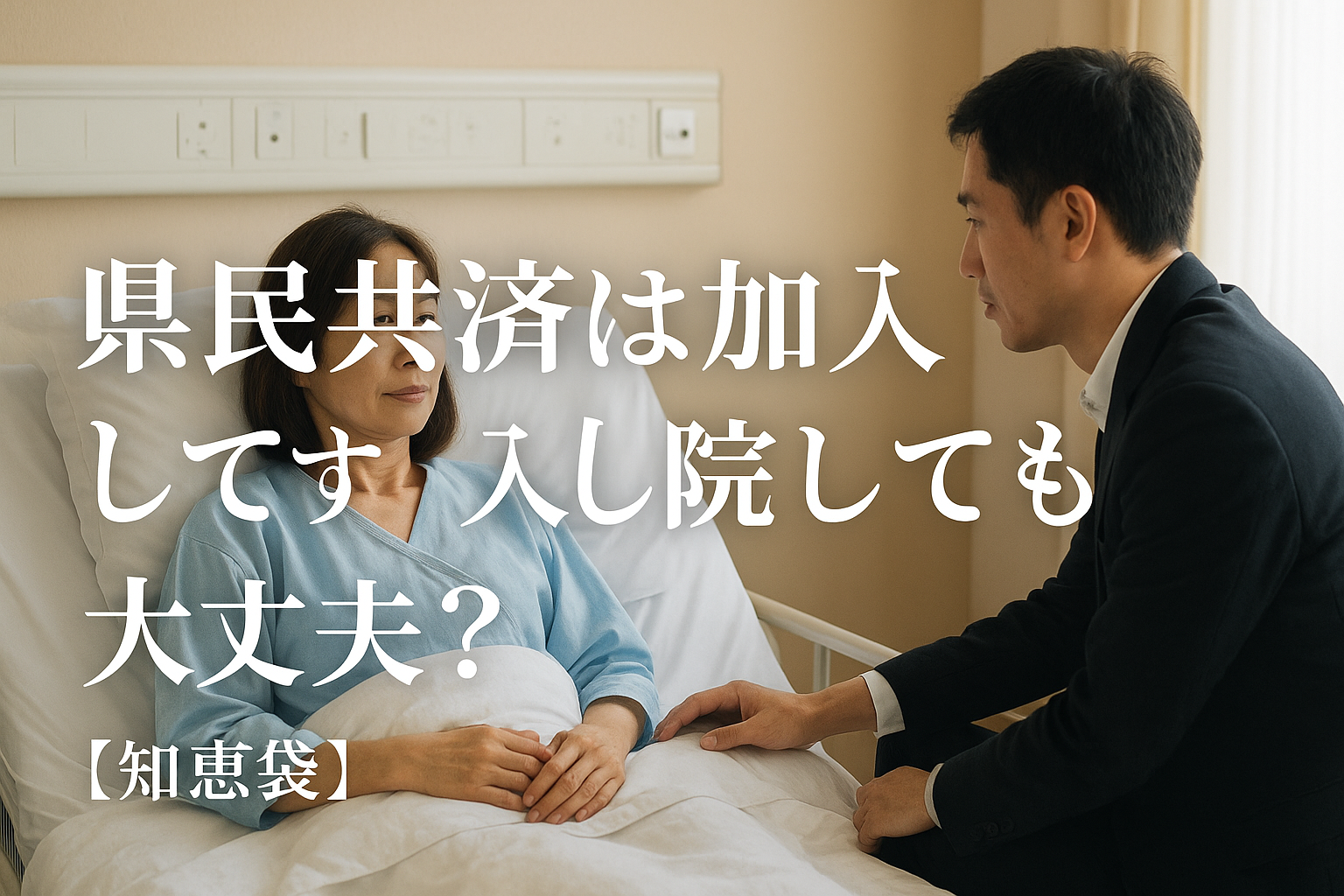 県民共済は加入してすぐ入院しても大丈夫？【知恵袋】