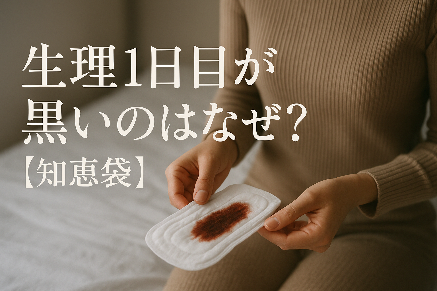 生理1日目が黒いのはなぜ?【知恵袋】