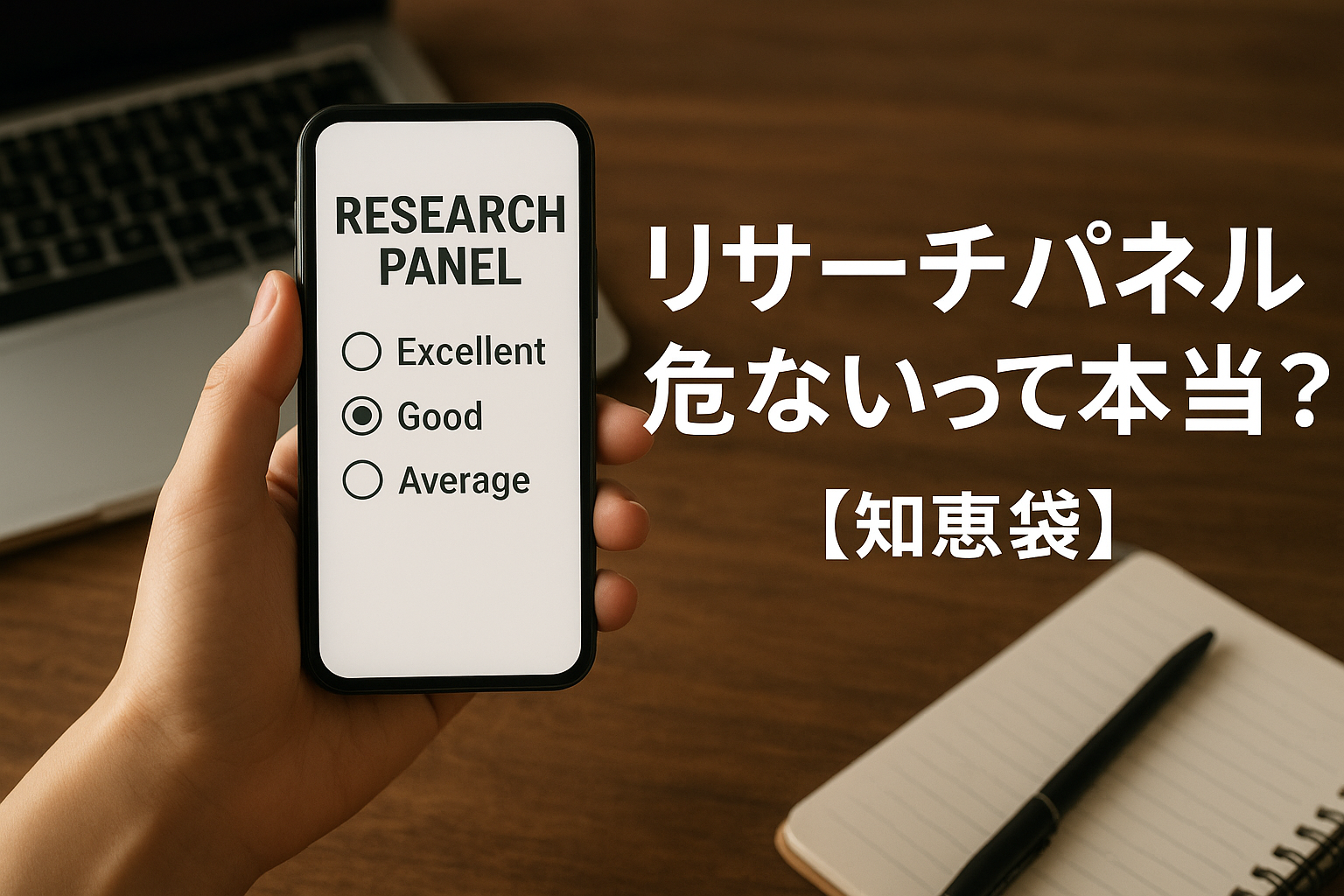 リサーチパネル危ないって本当?【知恵袋】