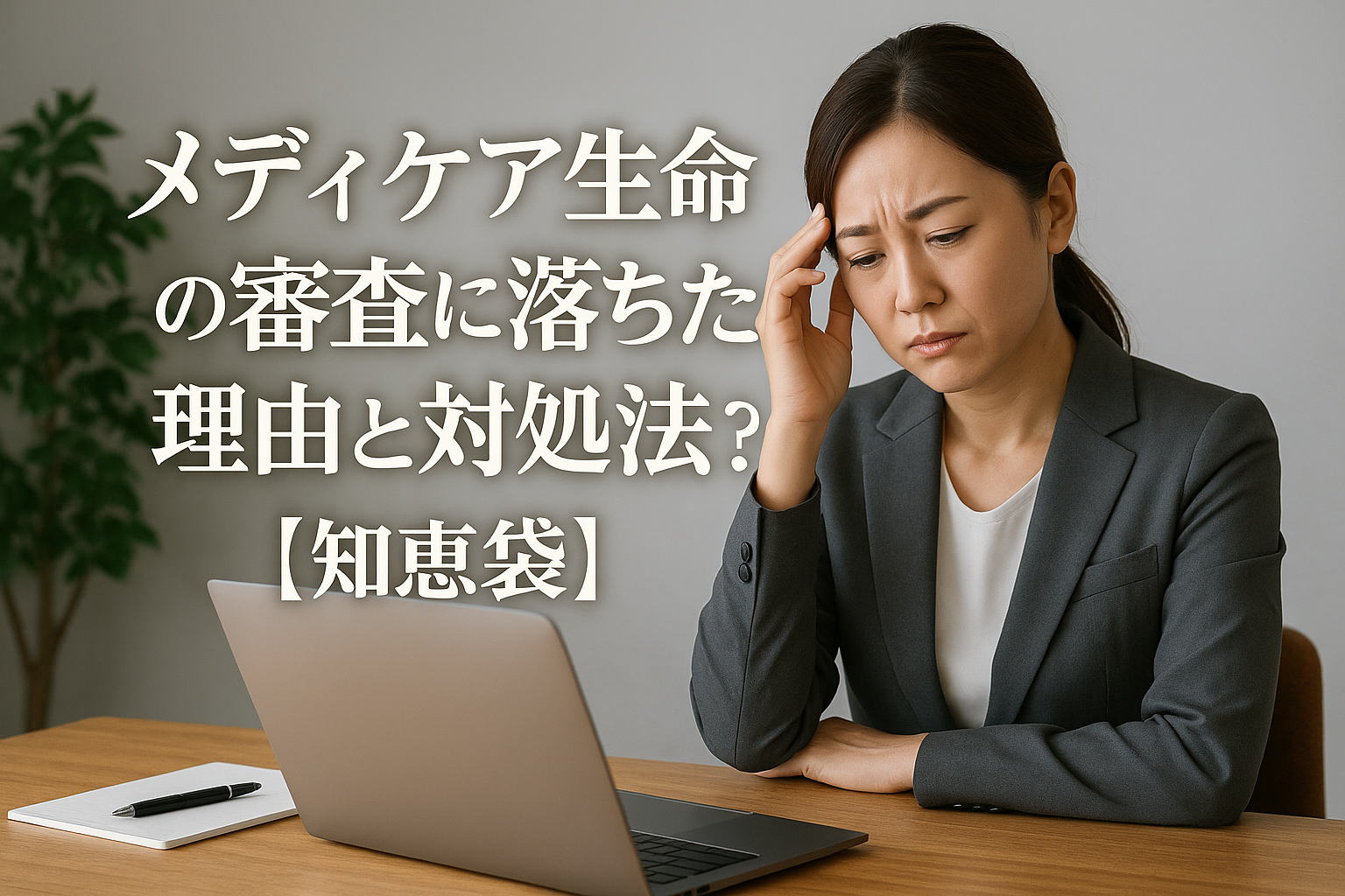 メディケア生命の審査に落ちた理由と対処法は?【知恵袋】