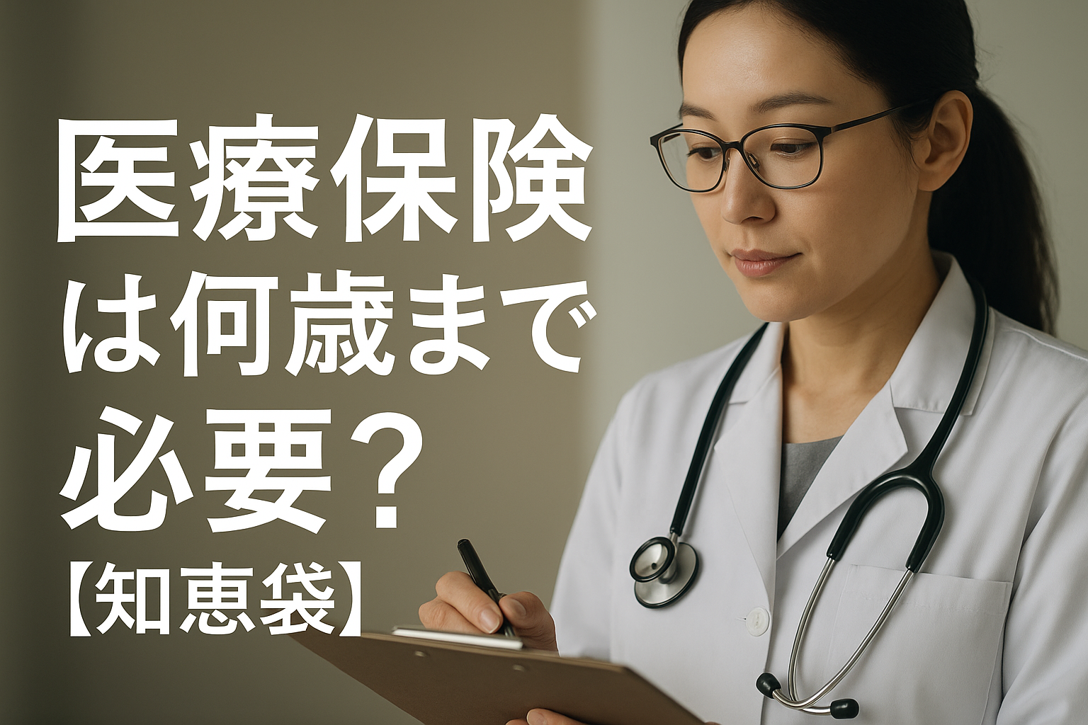 医療保険は何歳まで必要?【知恵袋】