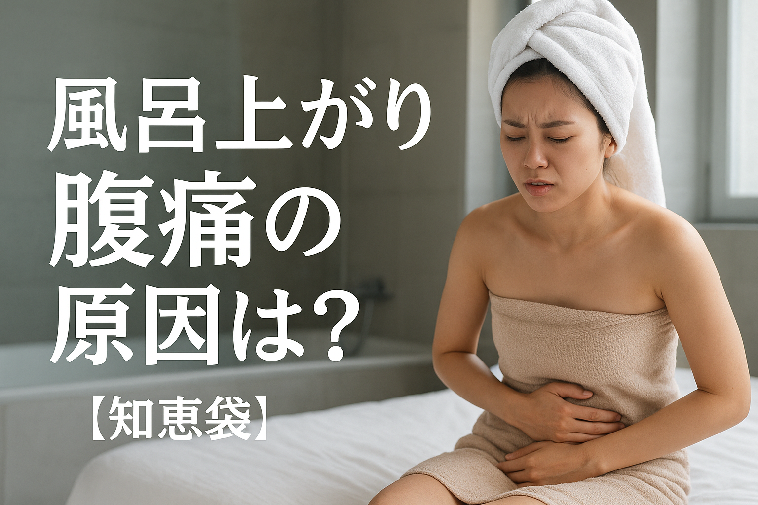 風呂上がり腹痛の原因は？【知恵袋】