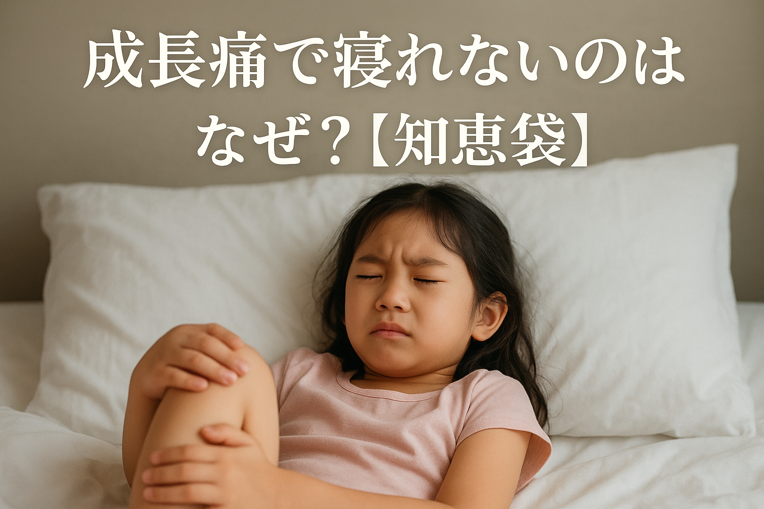成長痛で寝れないのはなぜ？【知恵袋】