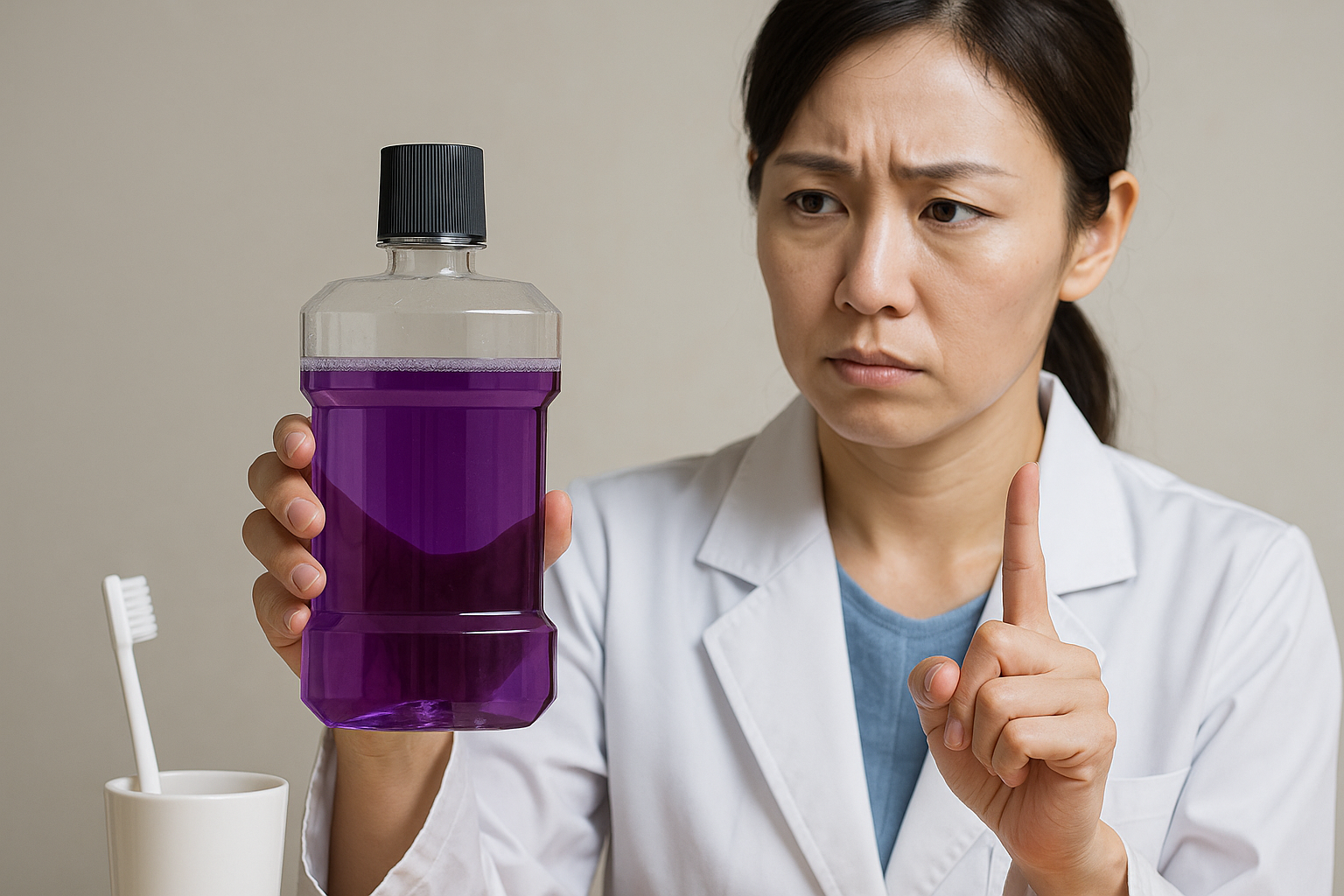 リステリン紫の危険性は使用方法で決まる