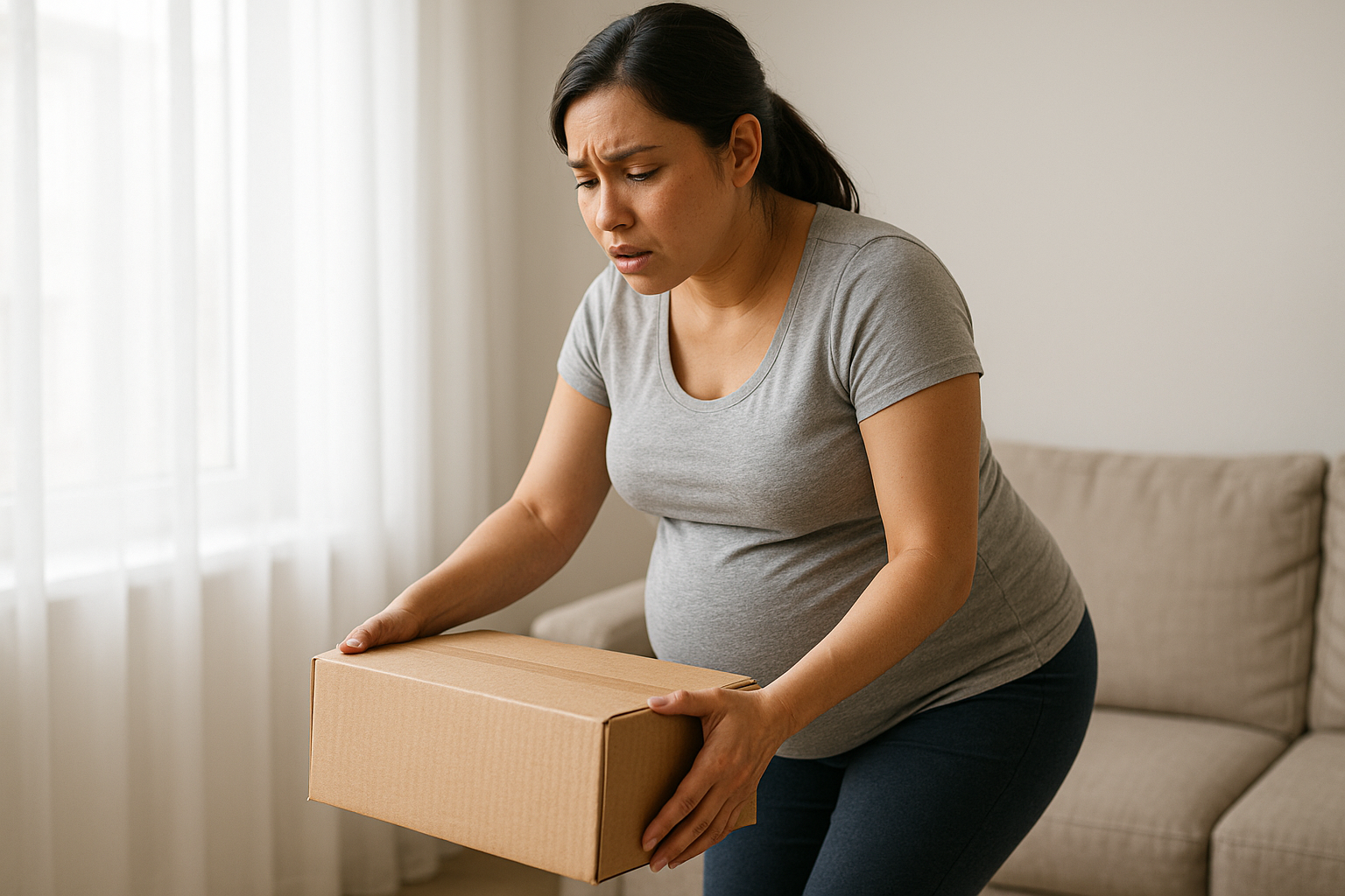 妊娠中に重いものを持っても大丈夫？結論から言うと