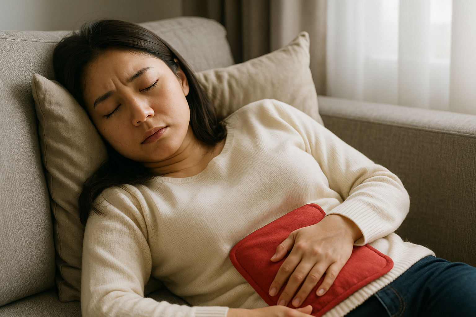 生理中に眠い時は寝るのが最善の対処法です