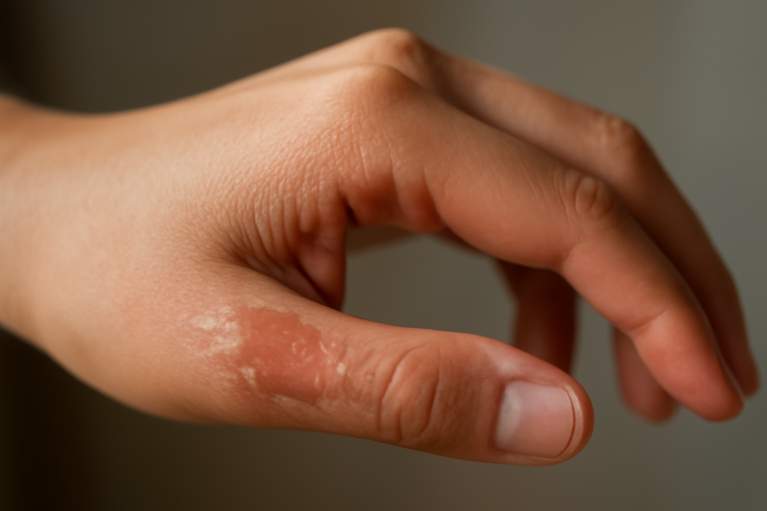 やけどが治りかけで皮がむけるのは自然なプロセスです