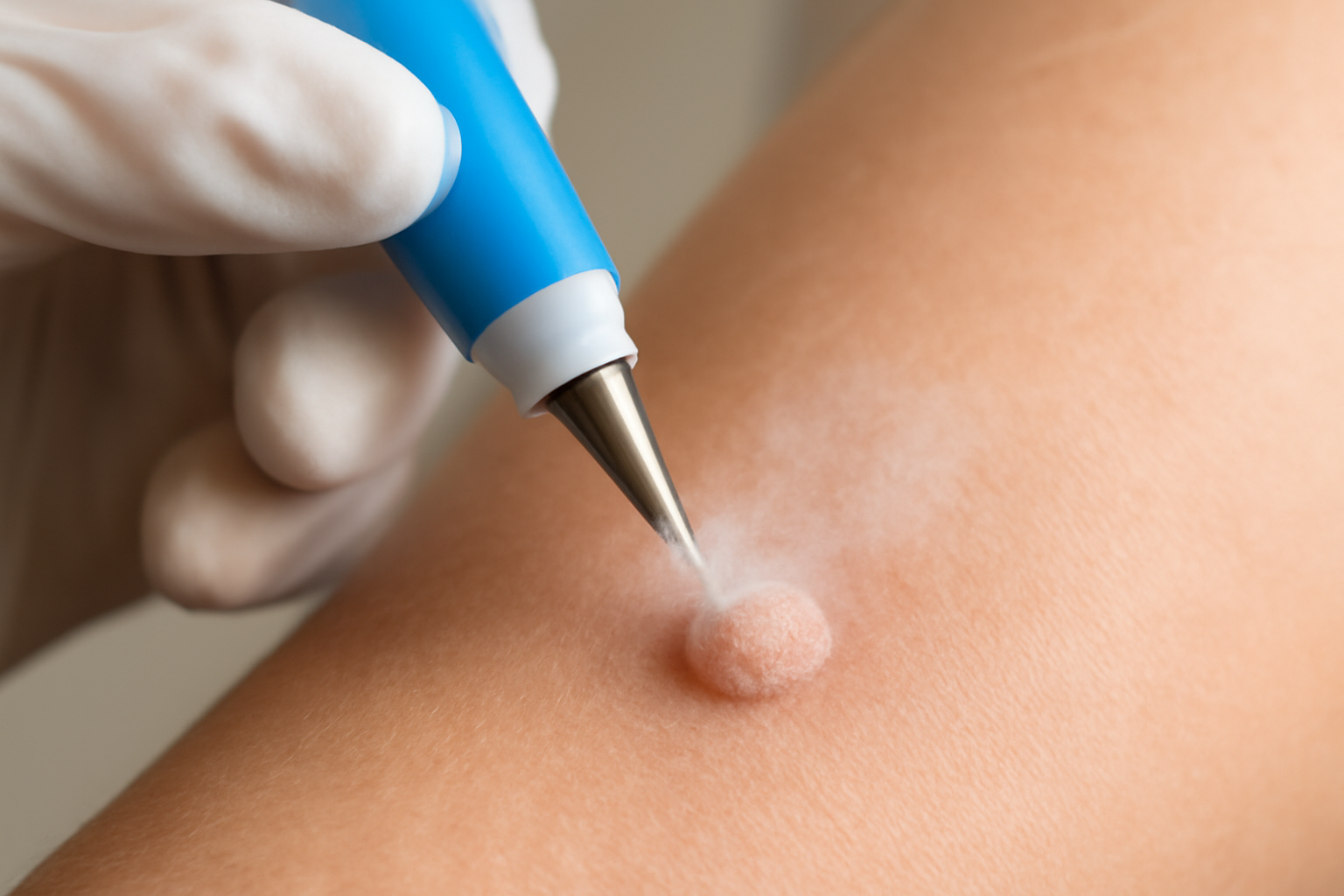 液体窒素治療でイボが消えるまでの最短・最長期間