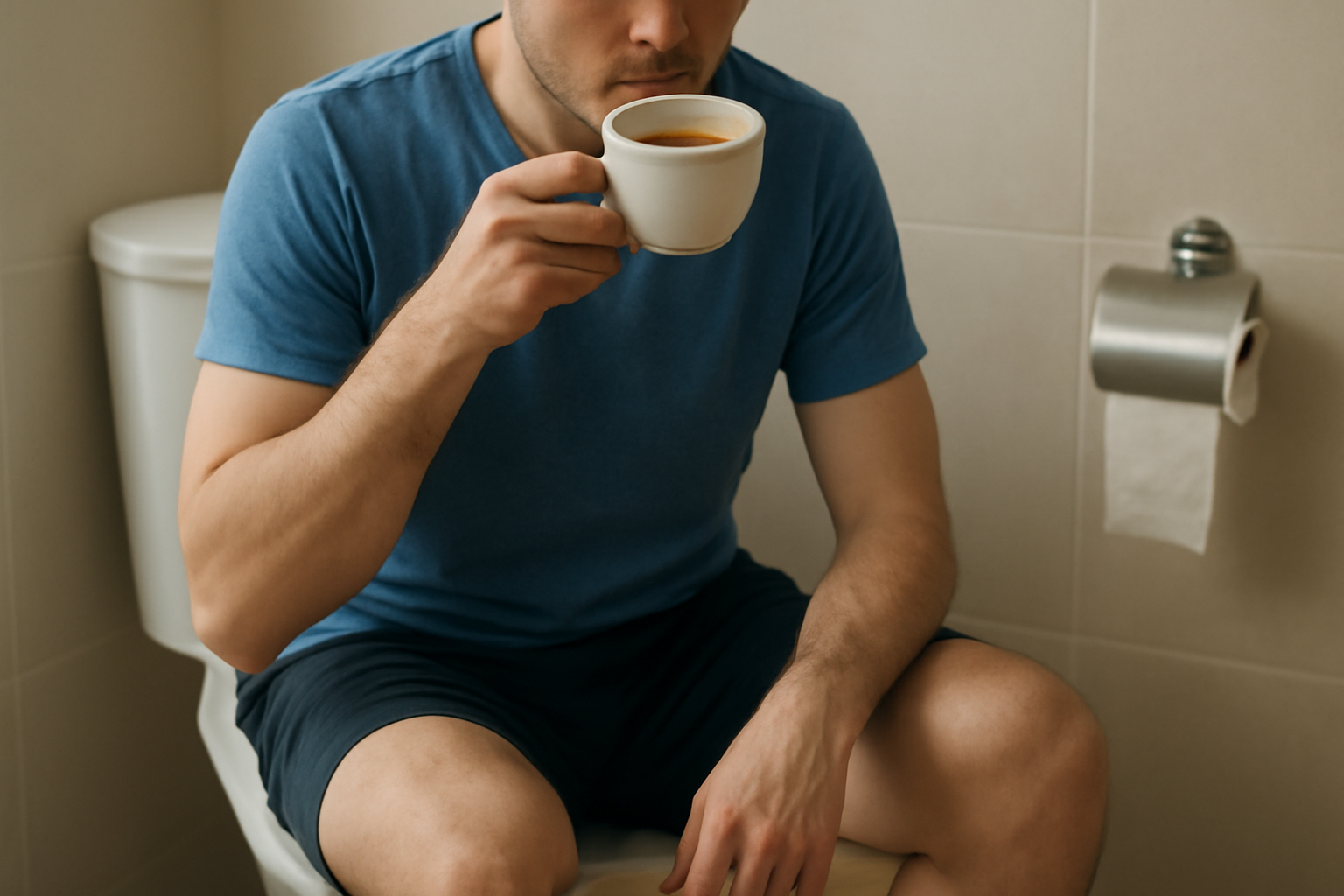 コーヒーを飲むとトイレが止まらない原因は「排便促進効果」と「利尿作用」の2つ