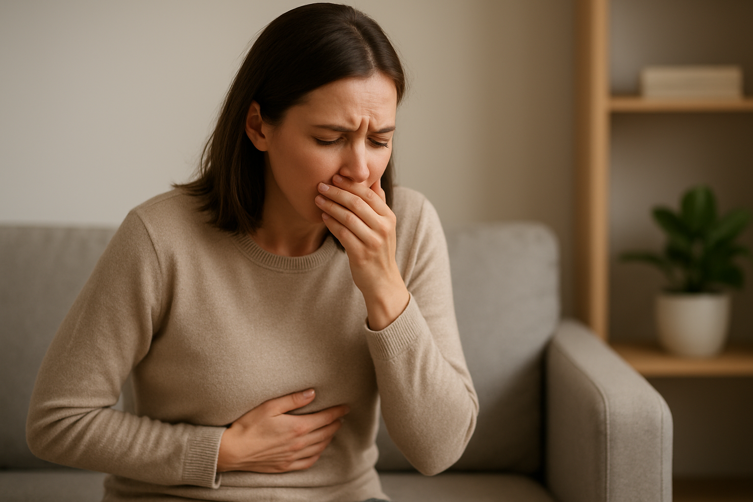 便秘で吐き気がする主な原因は、腸の膨張と腸内環境の悪化