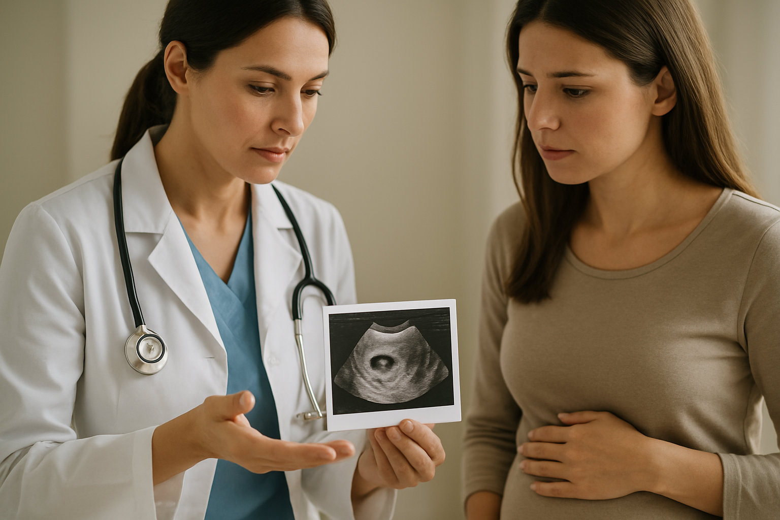 卵黄嚢が見えても、完全な安心は禁物です