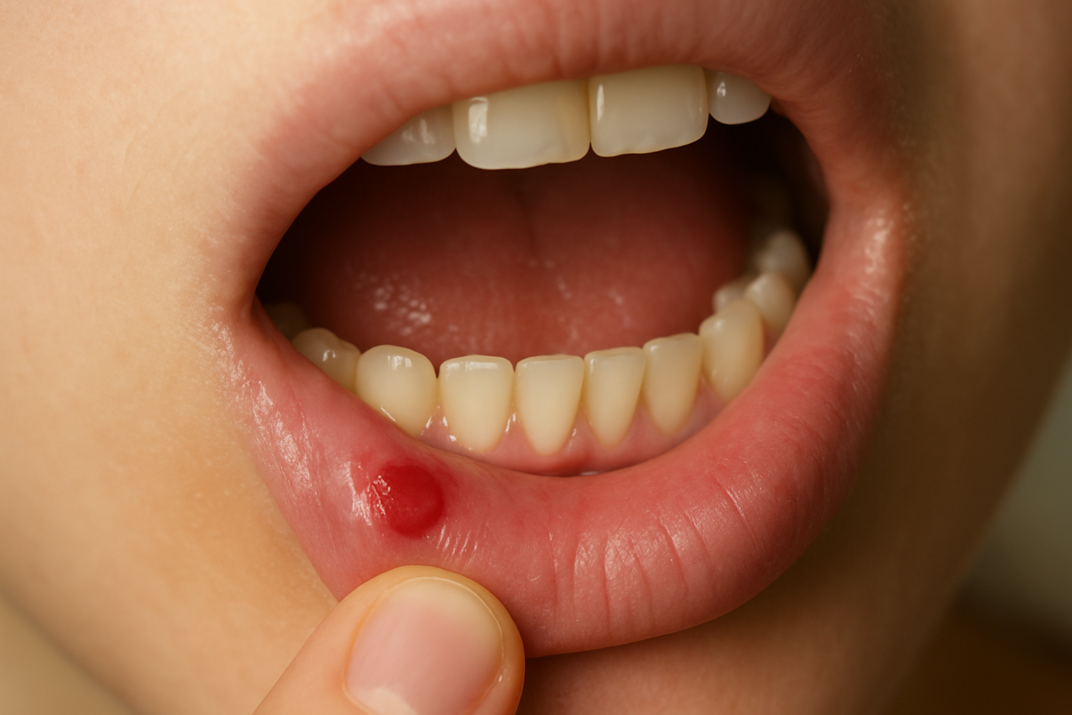 口の中の血豆は大半が自然治癒する
