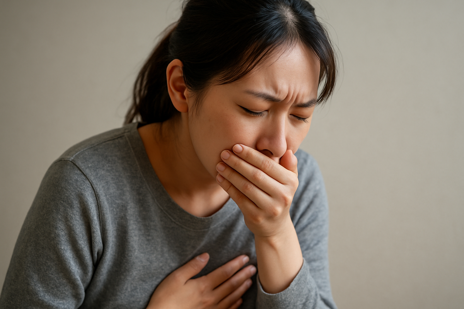 吐きたいのに吐けない原因は、主にストレスと消化器疾患