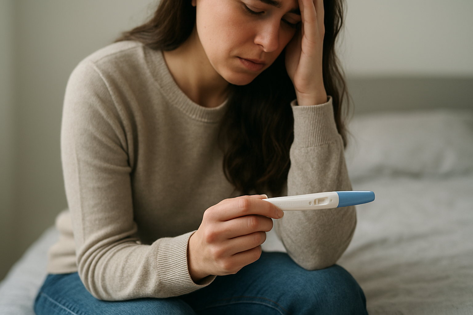 妊娠検査薬の陰性は必ずしも妊娠していないことを意味しません