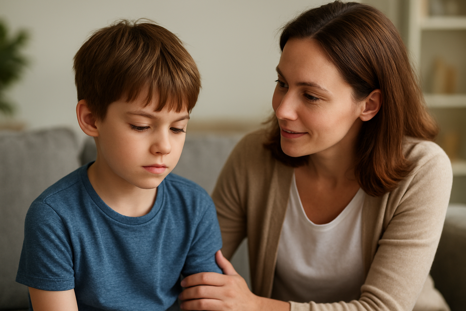 子供のチック症は多くの場合、自然に治っていく