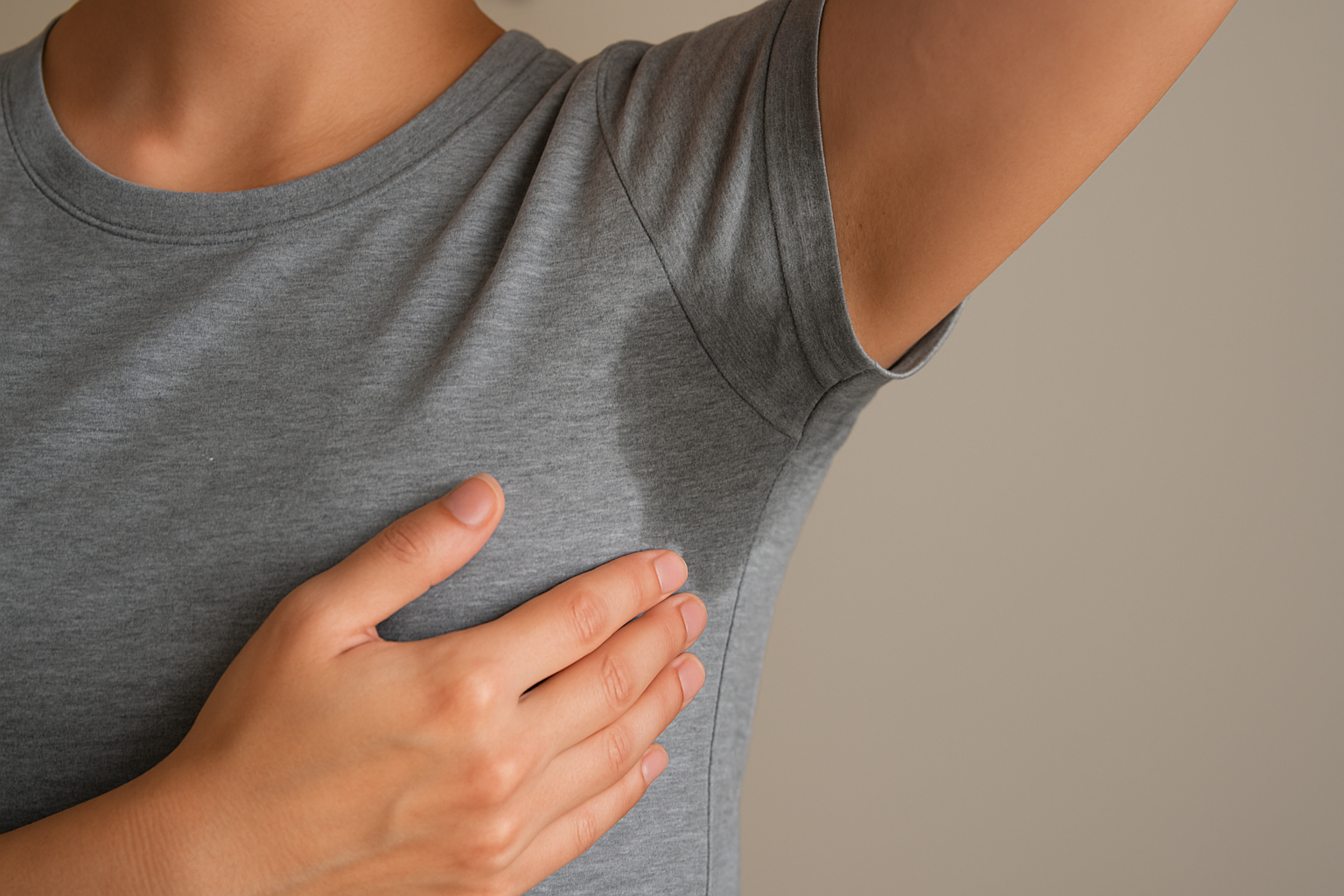 左脇だけ臭いのは、利き腕側の過度な汗分泌が主な原因です