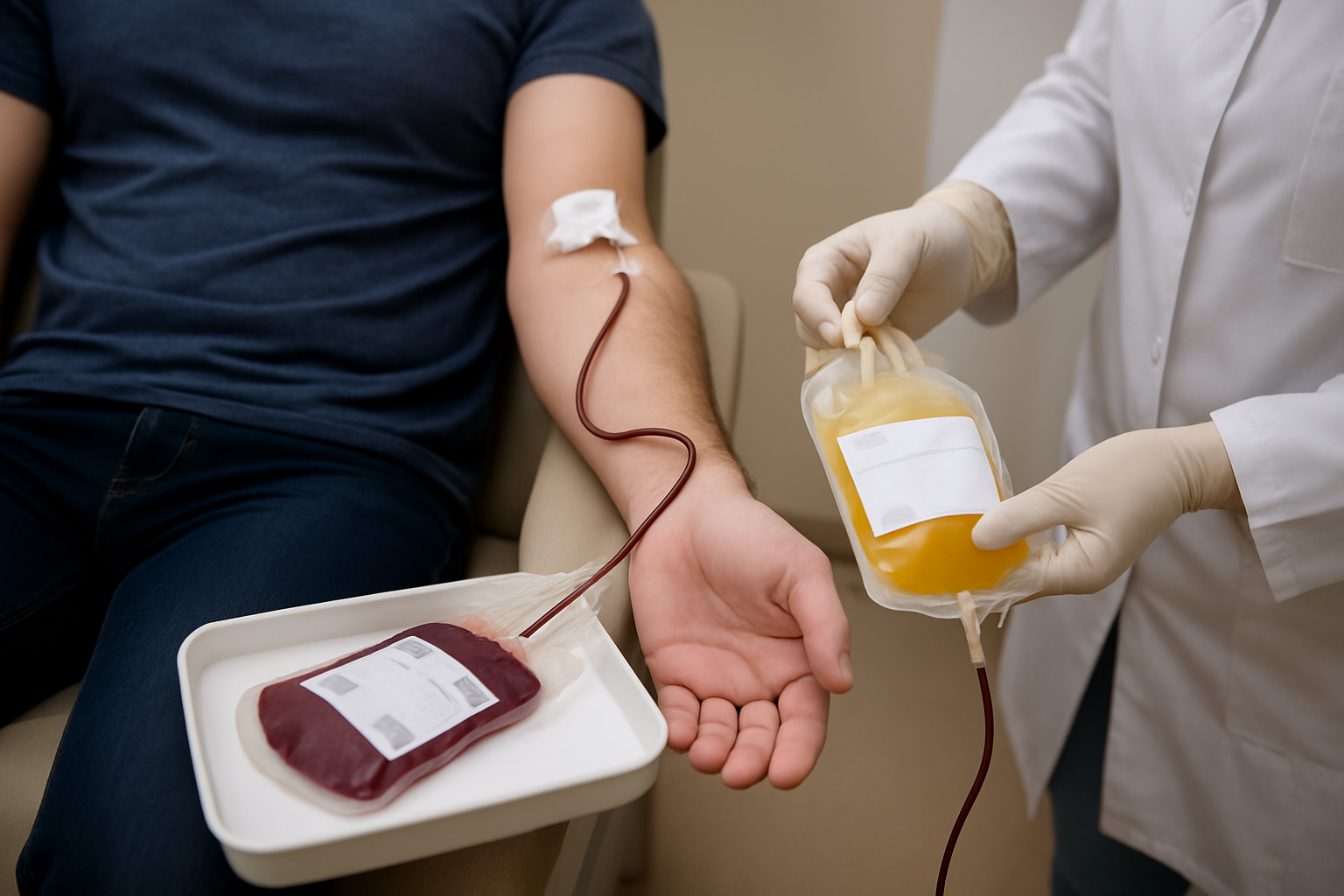 血小板献血のほうが献血者にはおすすめです