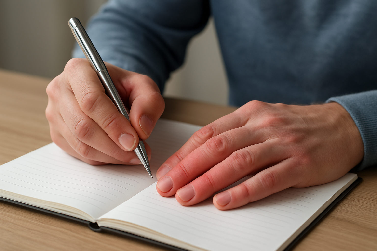 文字の書きすぎによる手の痛みは腱鞘炎が原因