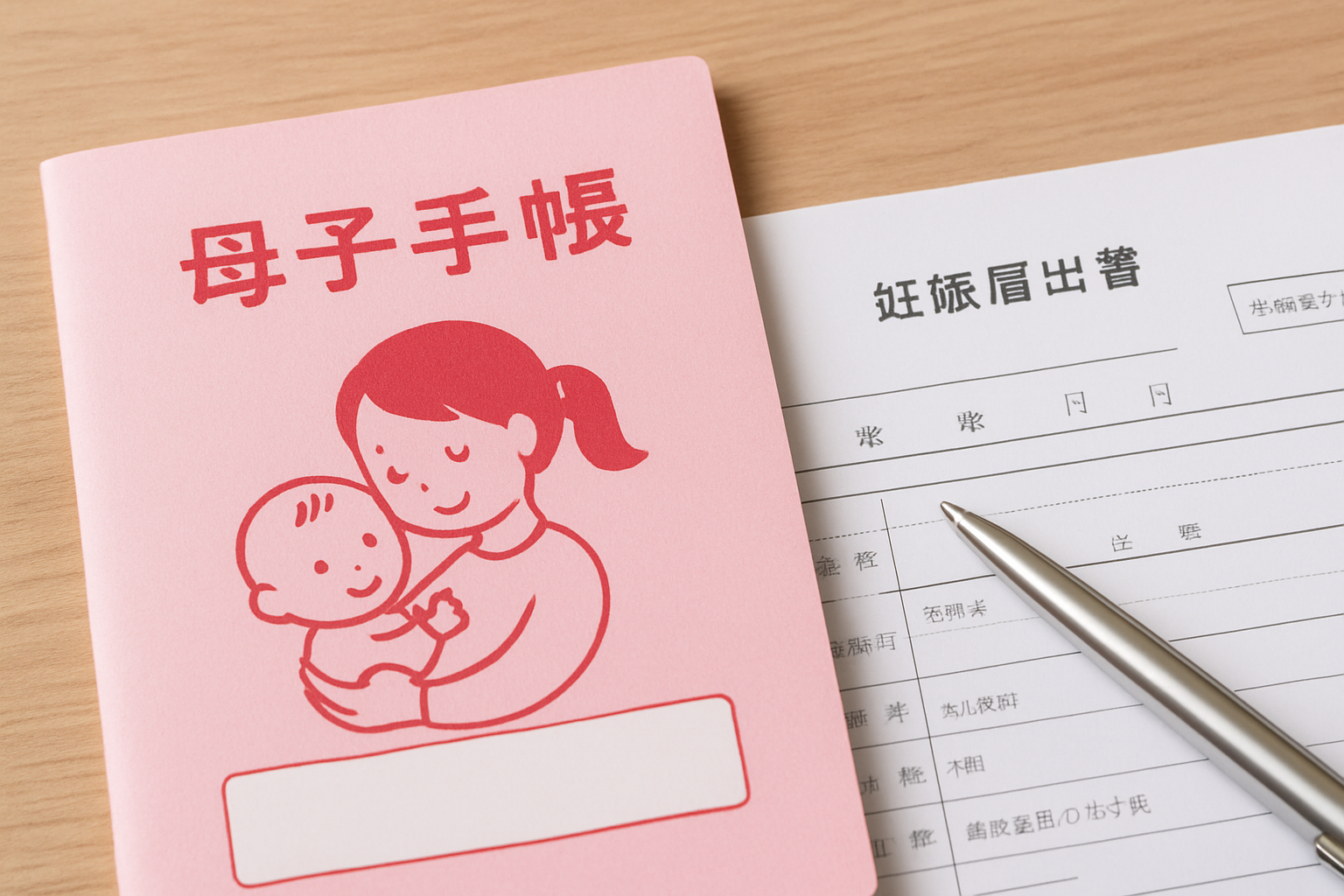 母子手帳は妊娠8週から11週の妊娠届出時にもらいます