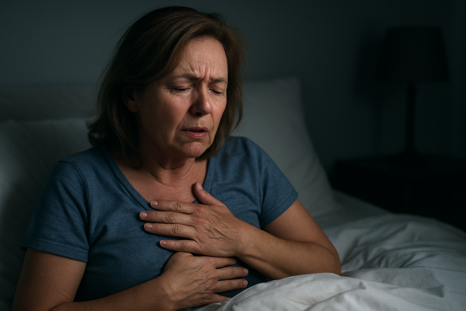 胸の痛みで目が覚める症状は医療機関での評価が必須である