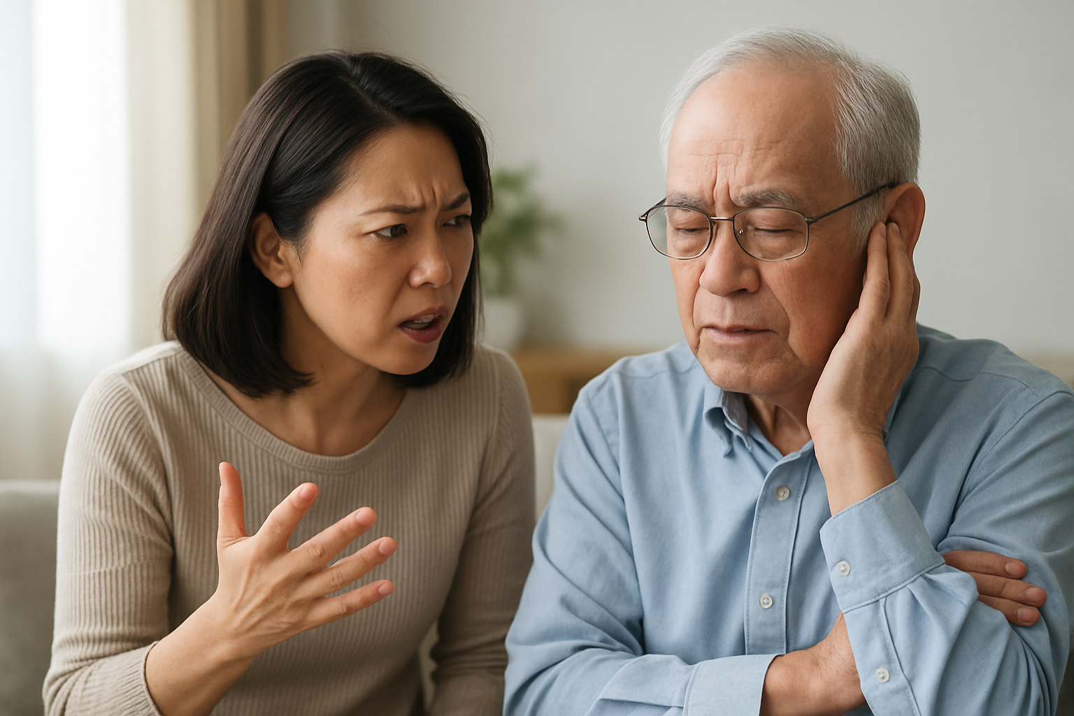 親の耳が遠さによるイライラは、適切な工夫で大幅に軽くできます