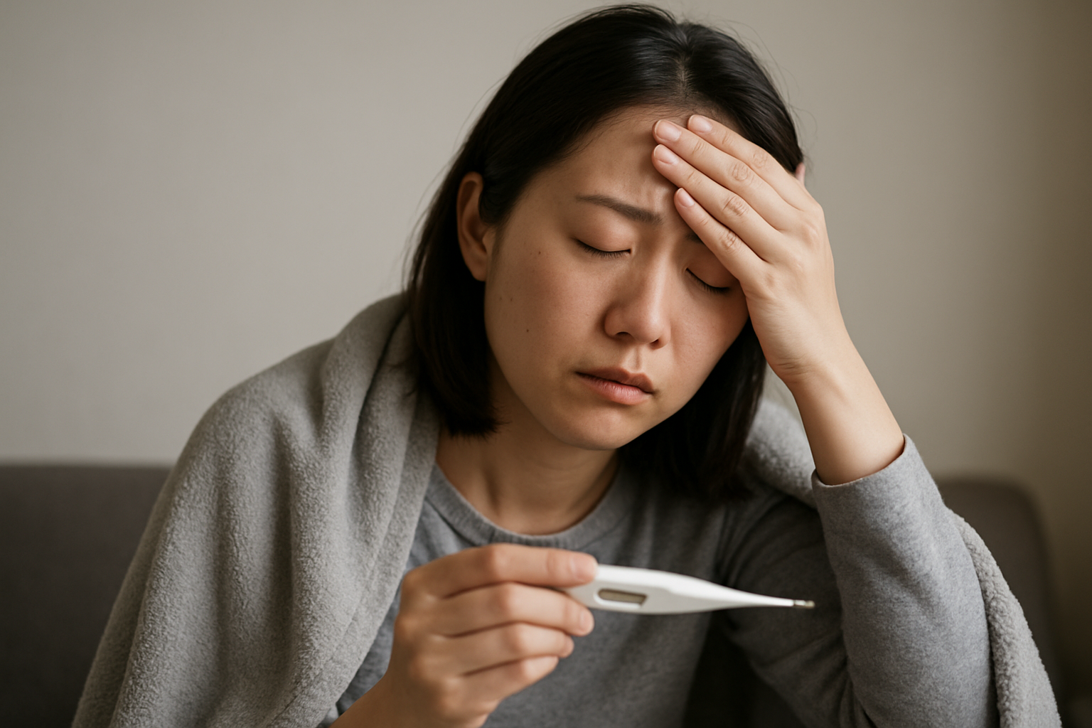 熱が出ない風邪は、免疫機能が正常に働いている可能性が高い