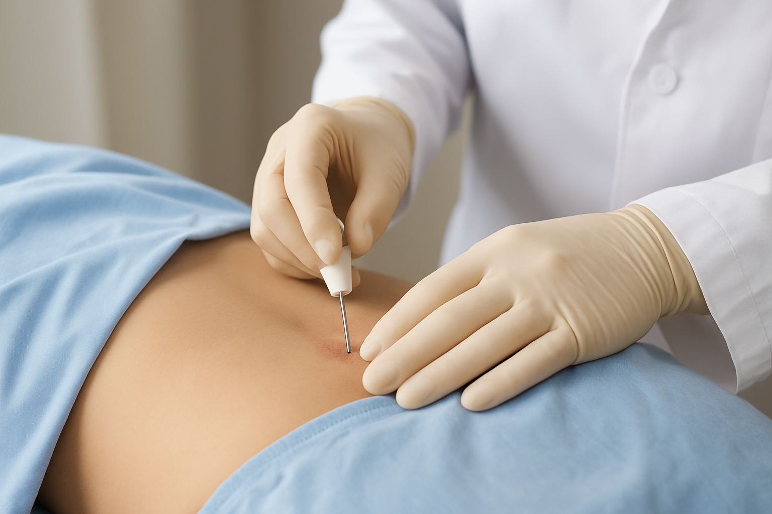 骨髄検査の痛みは「完全に無痛ではないが、強い痛みは少ない」というのが実態です