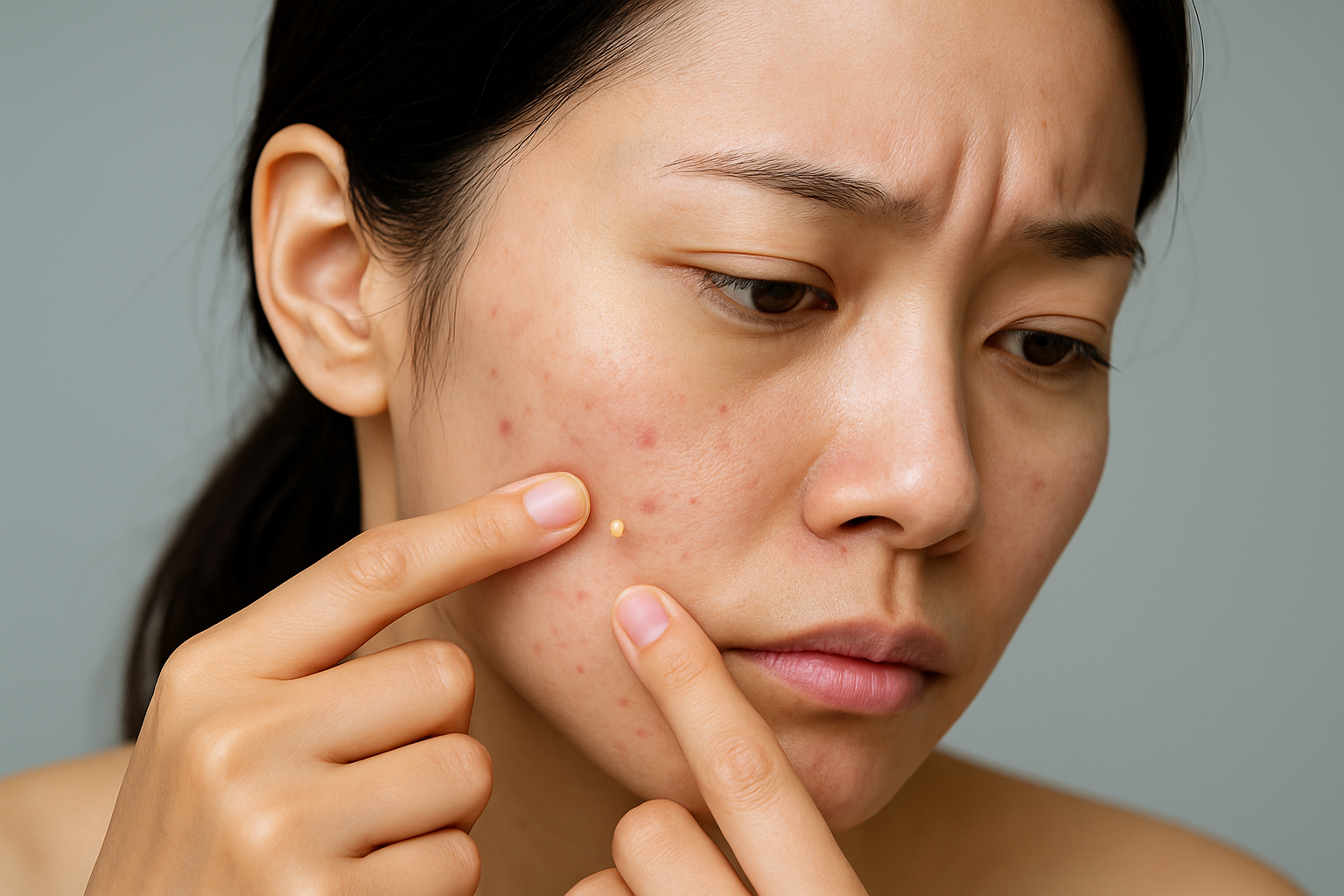 黄ニキビは自然に消えない可能性が高い