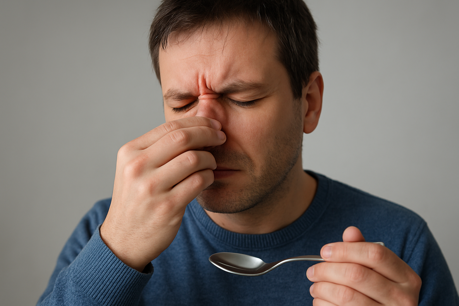 鼻詰まりで味がしなくなるのは、嗅覚障害が原因です