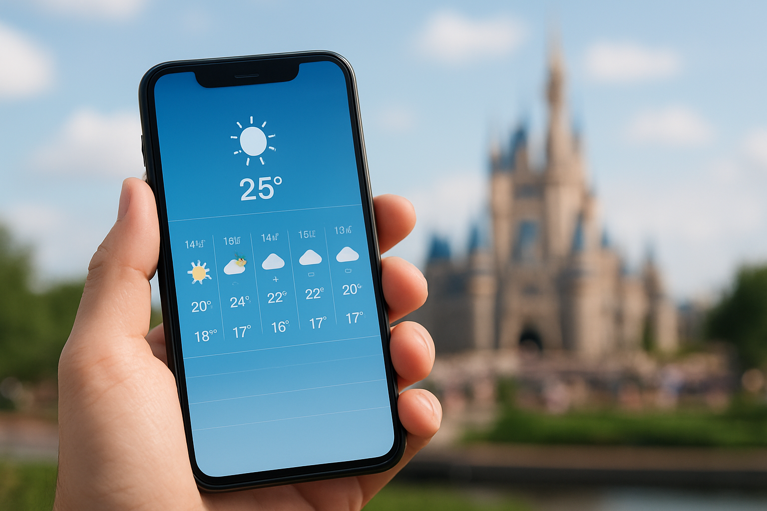 ディズニーへ行くときの天気予報 1番当たるのはどれ?【知恵袋】