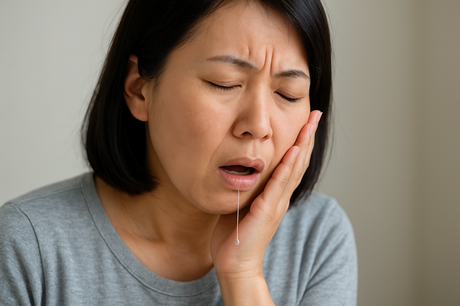 唾液過多を止める最も効果的な方法