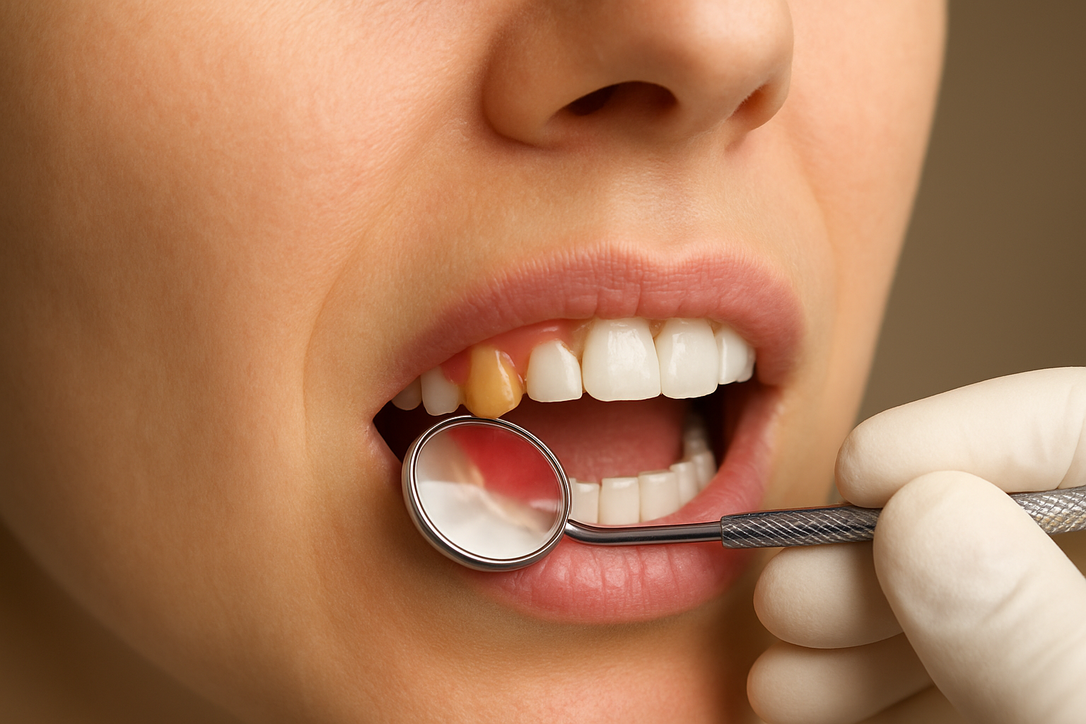 歯茎の膿は基本的に自然治癒しません