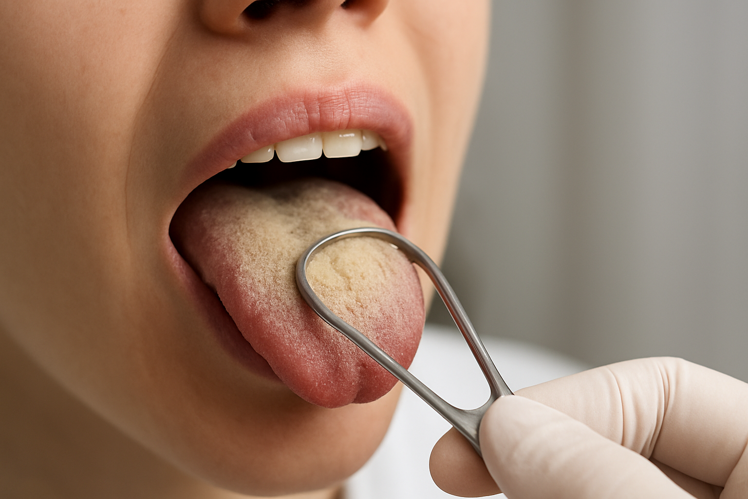 舌苔の完全除去は推奨されません