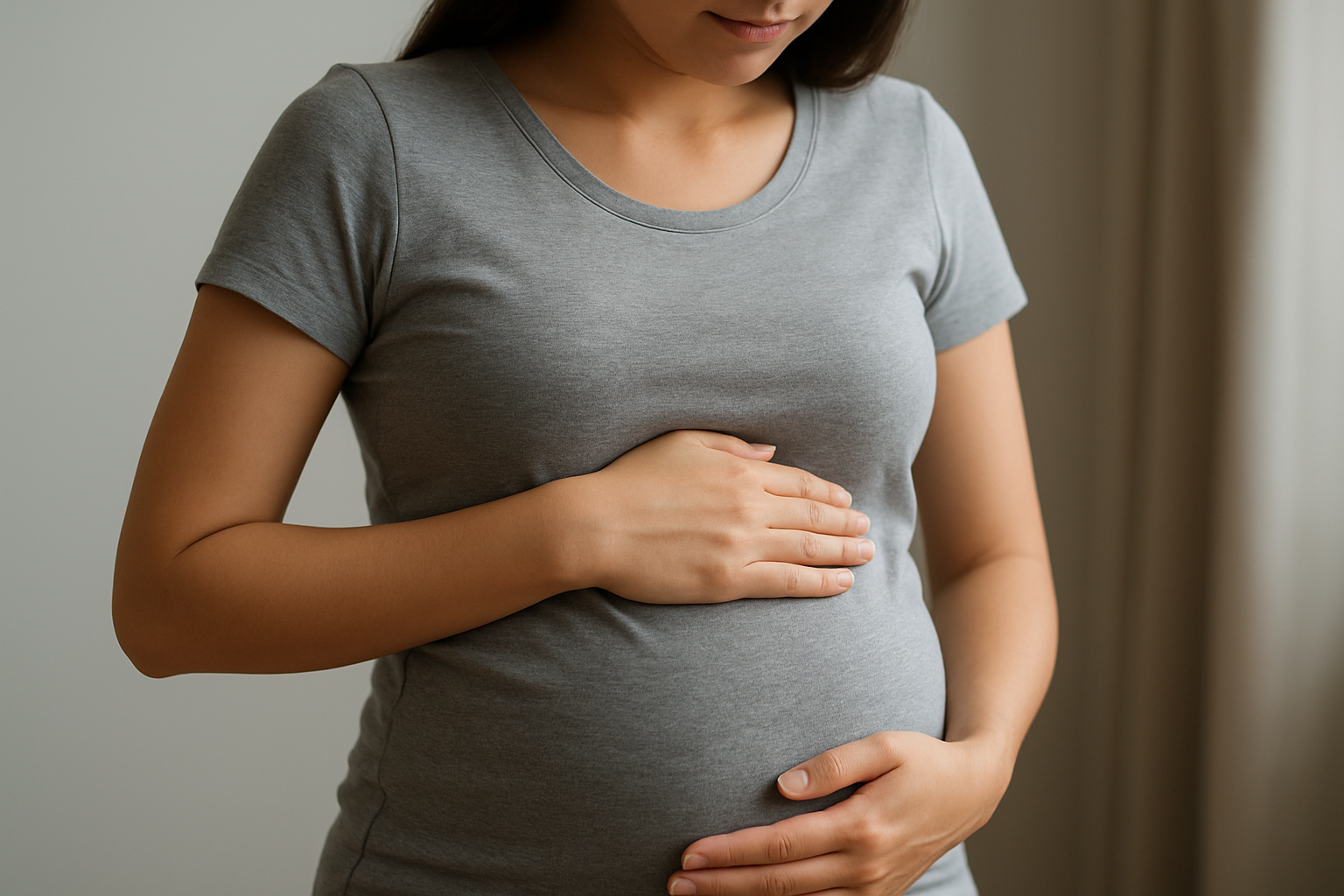 妊娠初期のみぞおち痛みは珍しくない症状です