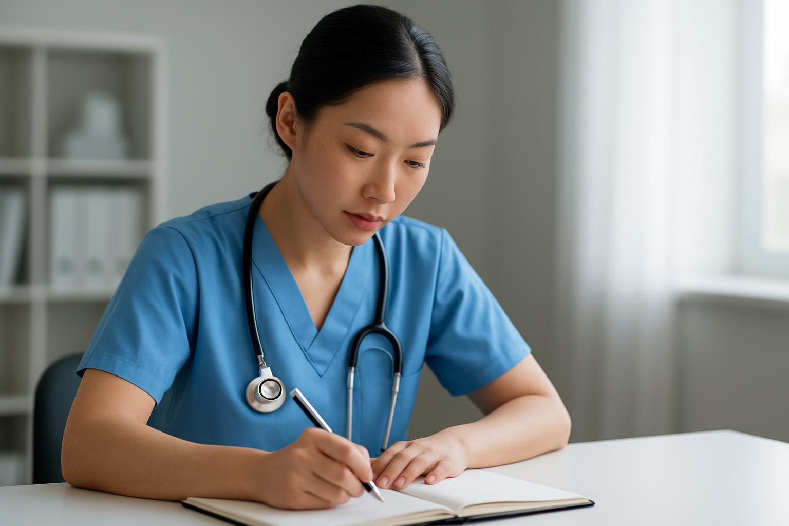 看護師の自己評価は「成果+課題+目標」で書くのが基本です