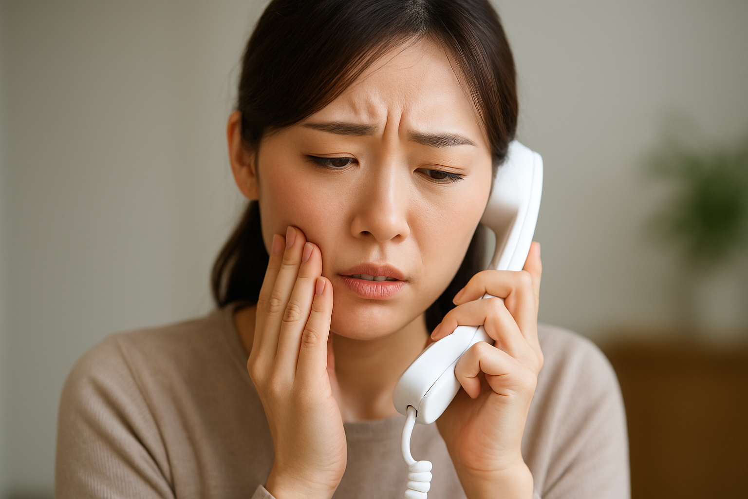 まずは諦めずに歯科医院に電話相談してみましょう