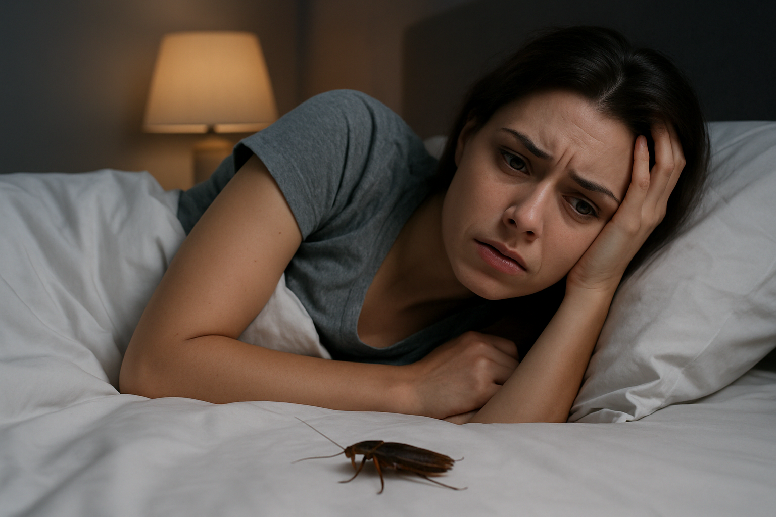 ゴキブリが出た夜に寝るための即効対策