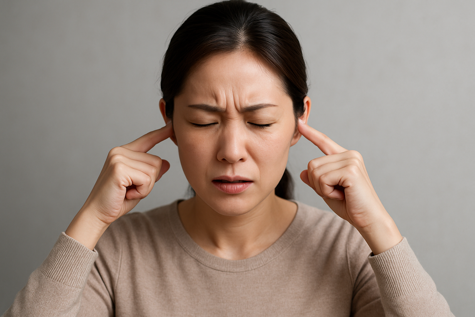 耳に力を入れるとバリバリ鳴る原因は「耳管開放症」かもしれません