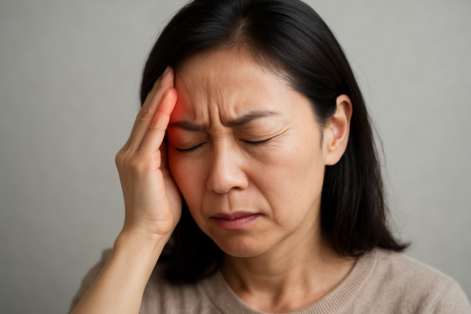 頭が一瞬ズキッとする右側の痛み、その正体は?