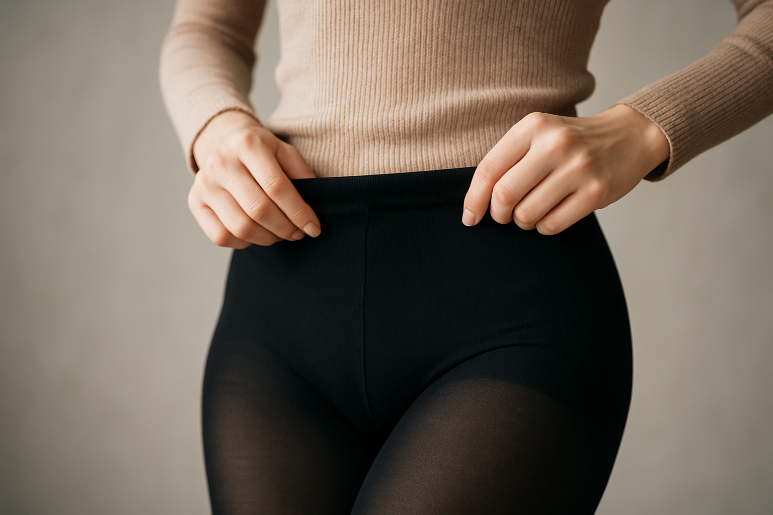 タイツが下がってくる主な原因