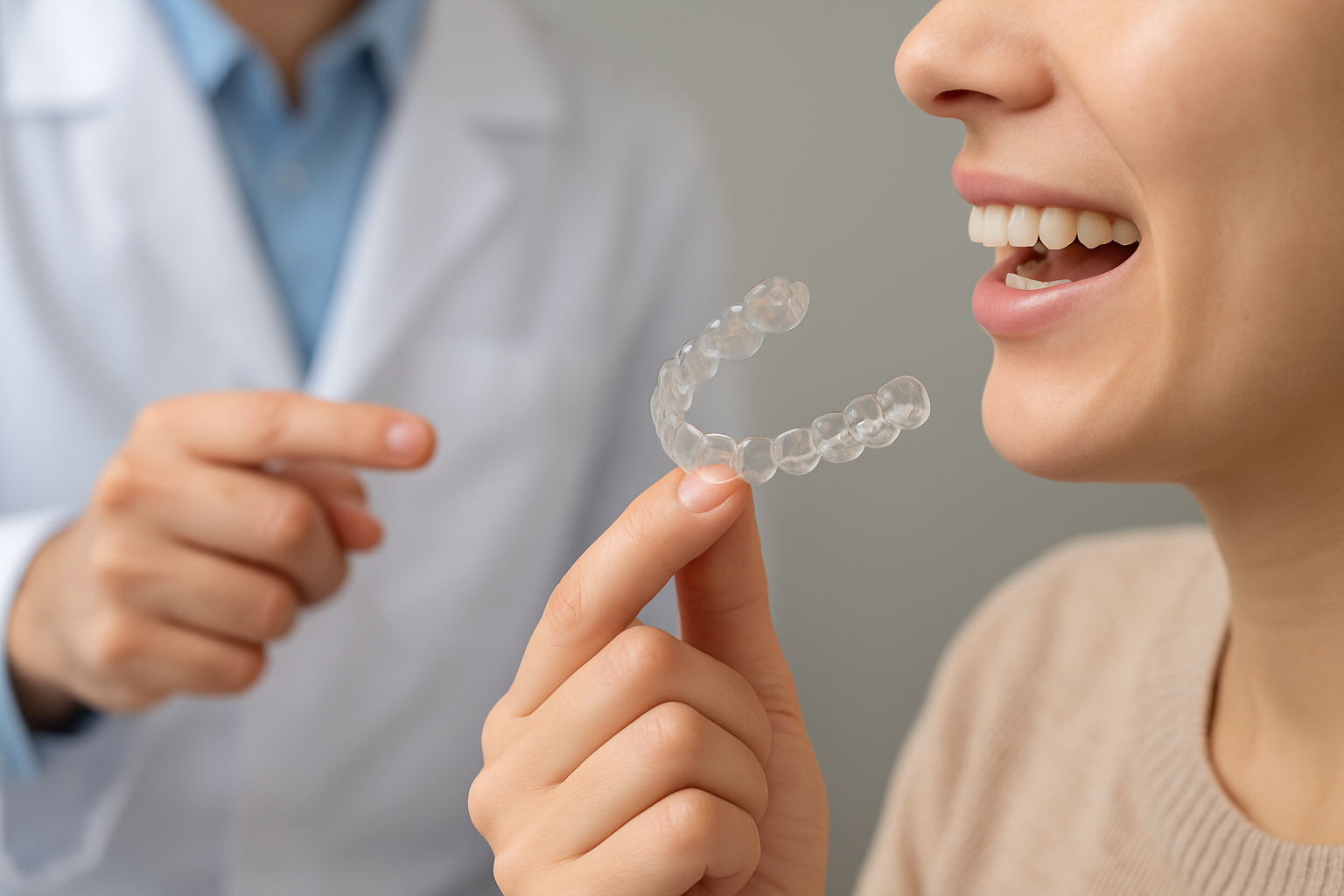 インビザラインの奥歯パカパカは早めの対処が大切です