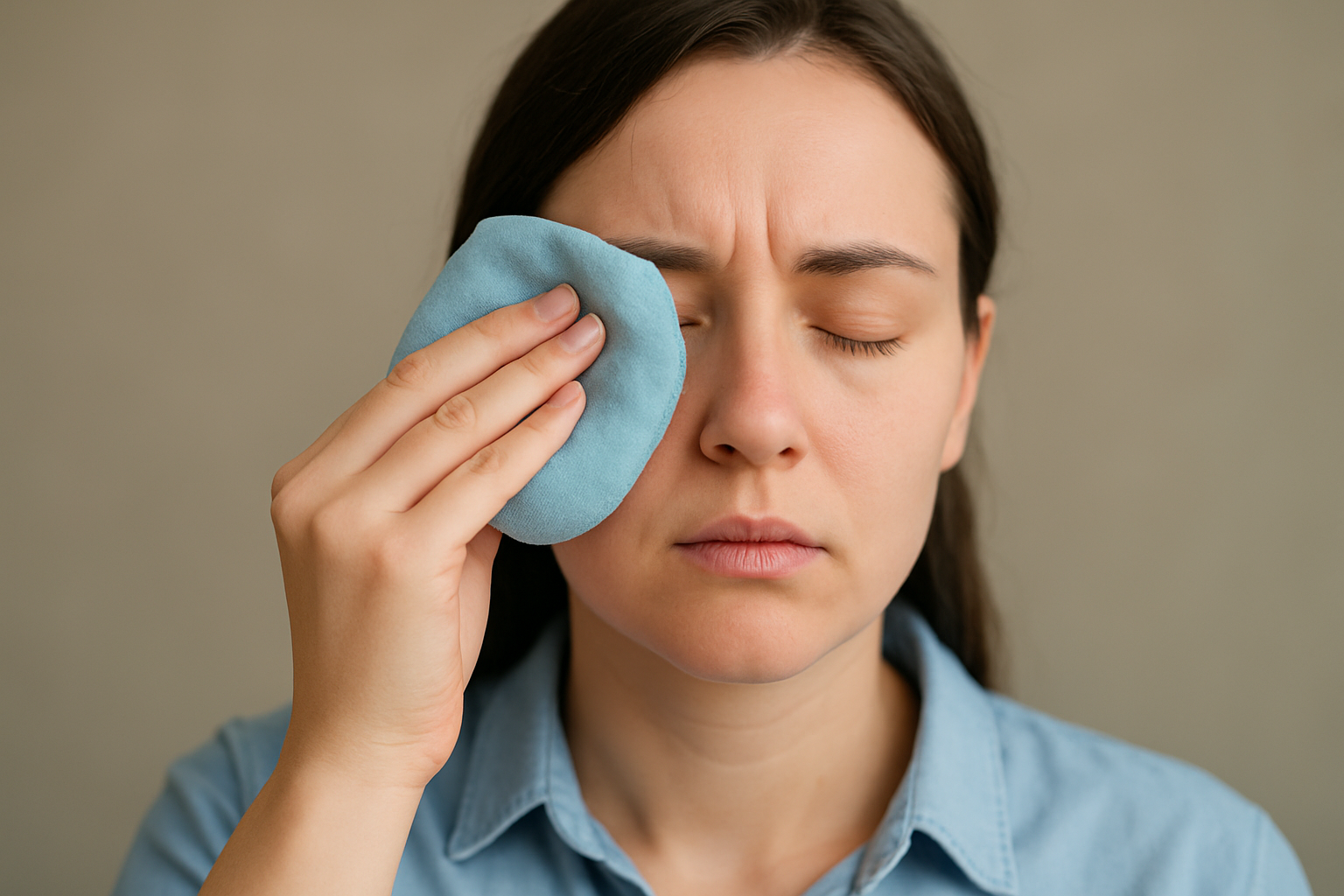 目に油が入った時の対処法は冷やして眼科受診です
