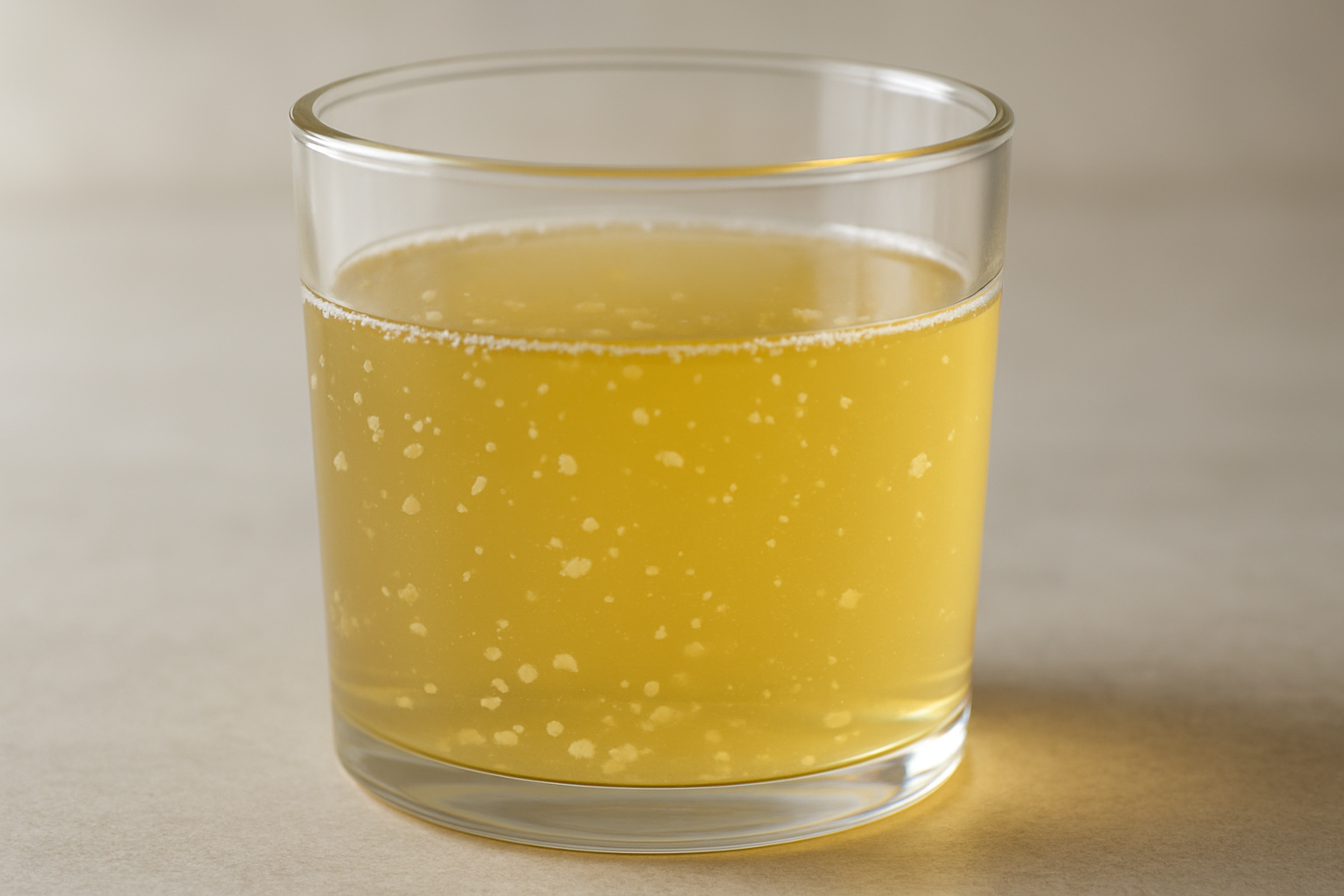 尿に白い浮遊物が混じる主な原因