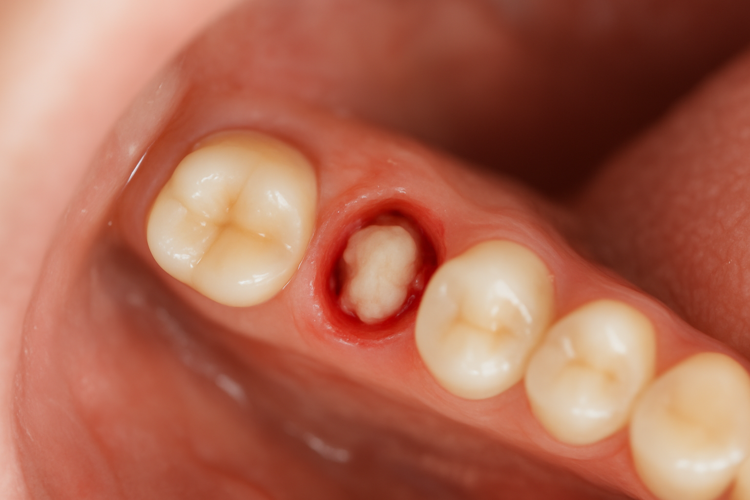 白いブヨブヨが取れたら、早めに歯科医院へ相談を