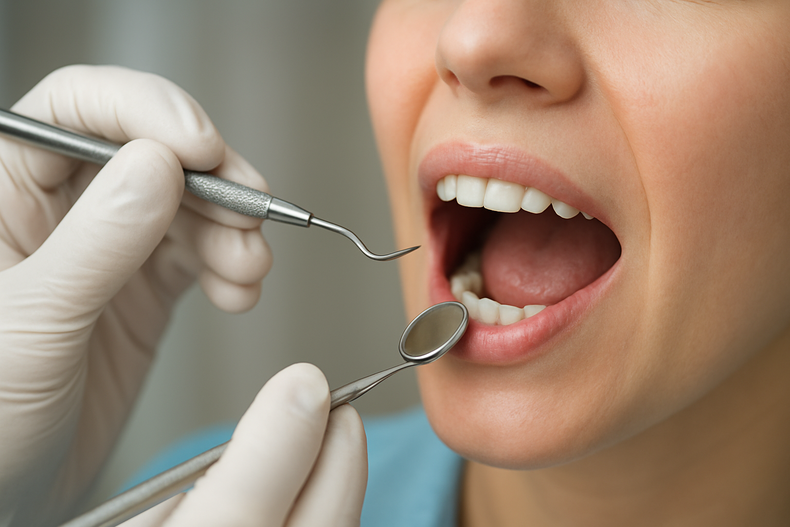 歯石が勝手に取れた場合は歯科医院の受診が必要です