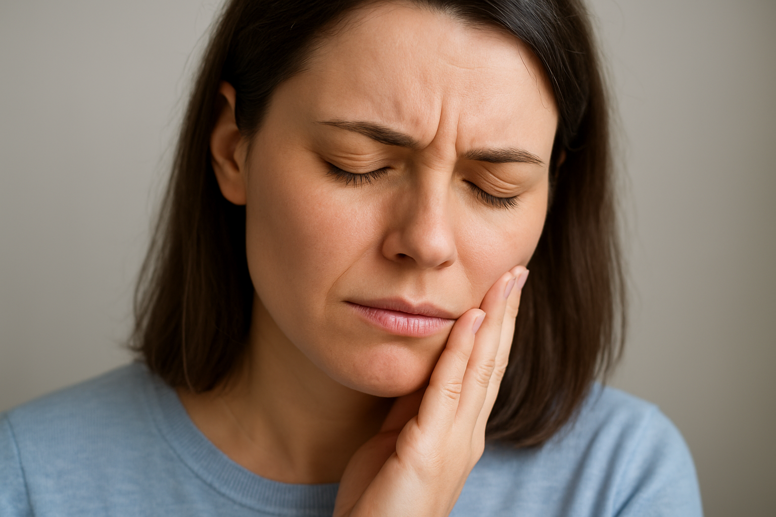 副鼻腔炎で下の歯が痛む可能性は低い